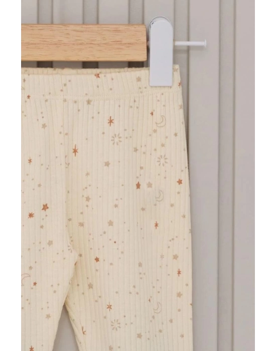 ® U.S.Polo Kız Bebek 5Li Zıbın Seti USB2107 Krem