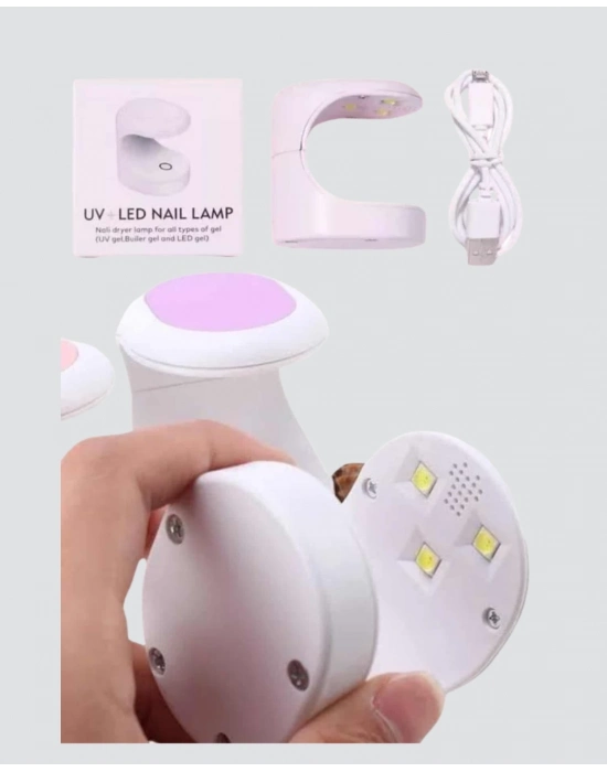 ® UV ve LED Jel Kurutmaya Uygun – Çift Dalga Boylu Mini Kurutucu