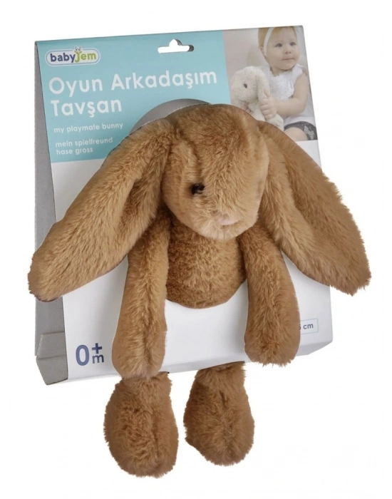 ®  Uyku Arkadaşım Oturabilen Tavşan 30 Cm 730 Açık Kahve