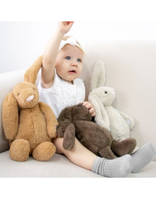 ®  Uyku Arkadaşım Oturabilen Tavşan 30 Cm 730 Açık Kahve