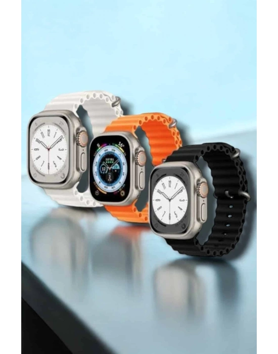 ® Uyku ve Nabız Takipli, Wireless Şarjlı Akıllı Saat Android ve iOS Uyumlu