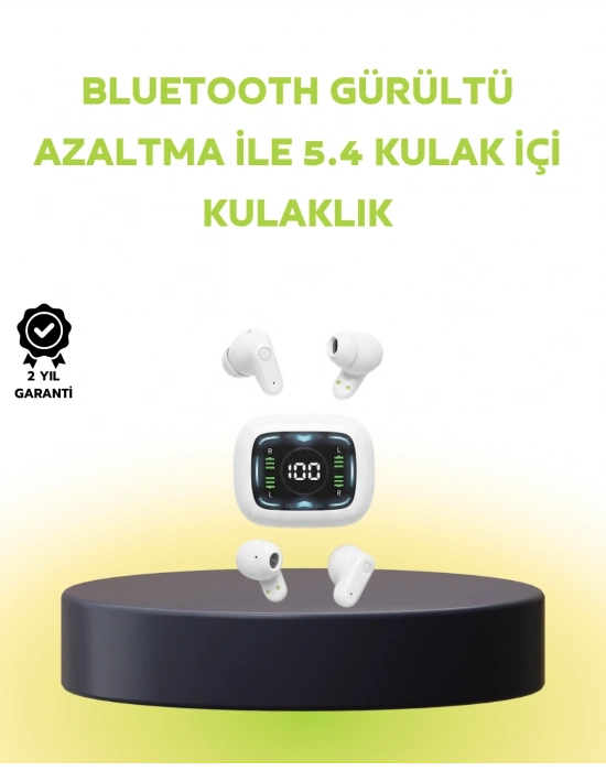® Uzun Bekleme Süreli Bluetooth Kulaklık Kablosuz Bağlantı