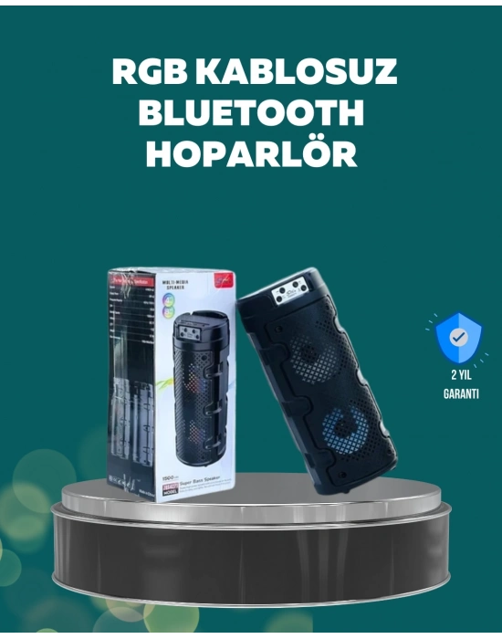 ® Uzun Pil Ömrü Sunan Kablosuz Bluetooth Hoparlör