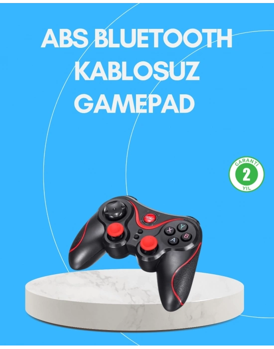 ® Uzun Pil Ömürlü Kablosuz Oyun Kumandası PC Telefon Tablet İçin