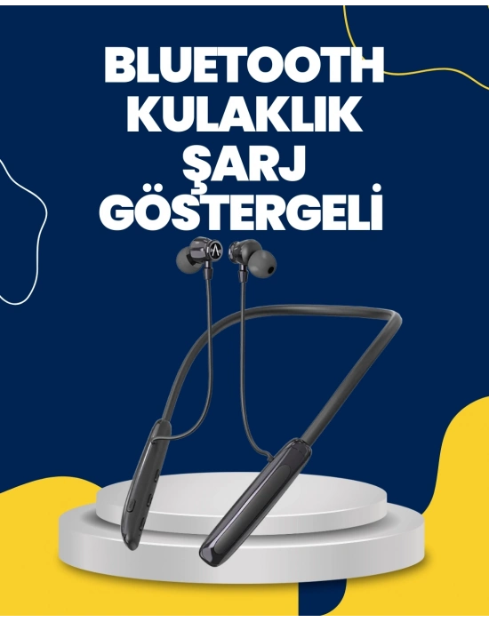 ® Uzun Süreli Kullanım Boyun Askılı Kablosuz Kulaklık – Hızlı Şarj, Ergonomik Tasarım
