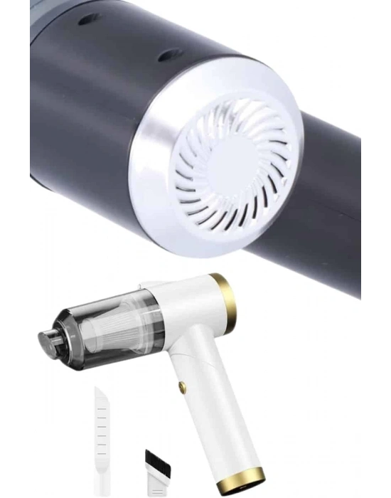 ® Vakumlu Araç İçi Süpürge Taşınabilir Pratik Şarjlı Temizlenebilir