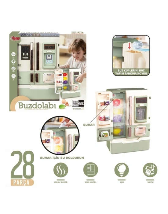 ® VRD10650 IŞIKLI VE SESLİ AKSESUARLI BUZDOLABI