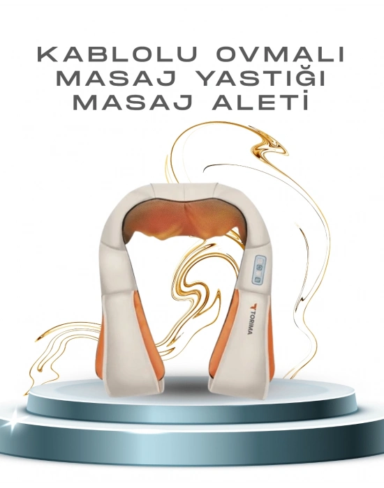 ® Vücut Masaj Aleti – Ergonomik Tasarım, Güçlü Ovmalı Masaj Teknolojisi
