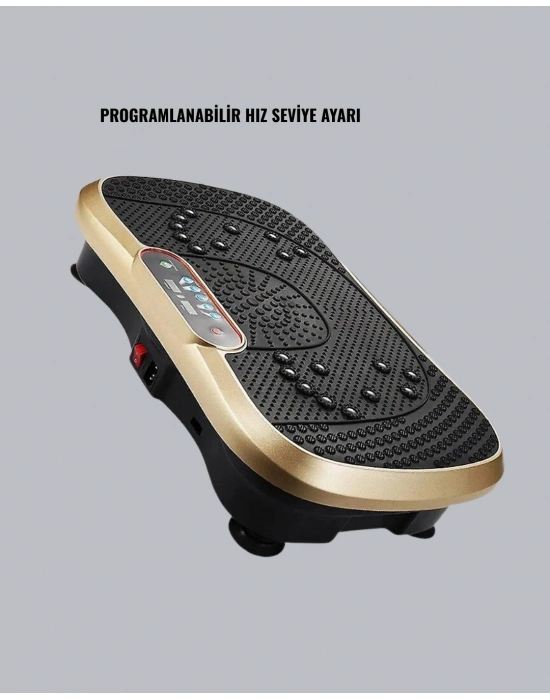 ® Vücut Şekillendirmeye Yardımcı Titreşimli Spor Platformu