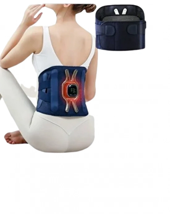 ® Vücut ve Karın Bölgesi İçin Isıtmalı Masaj Kemeri