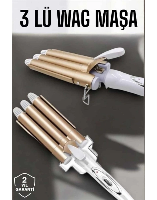 ® Wag Maşa Yüksek Isı Ayarlı Su Dalga Maşası