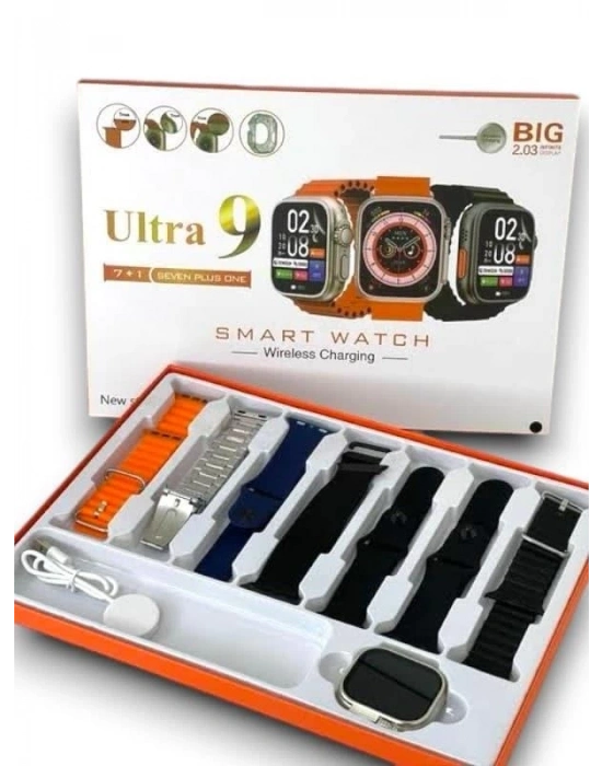 ® WATCH9 7 KORDONLU AKILLI SAAT