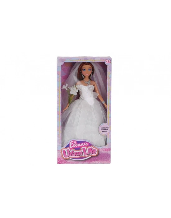 ® WG-661048 KUTULU 29CM GELİNLİKLİ BEBEK