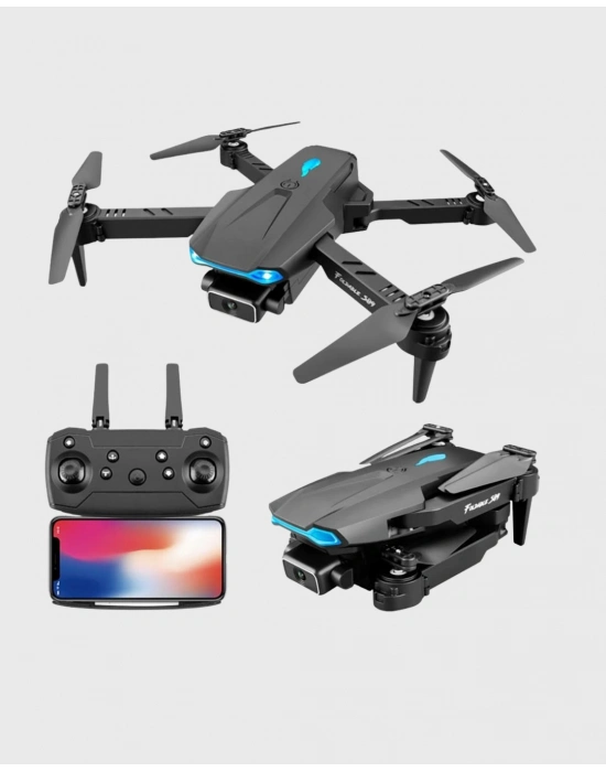 ® Wi-Fi Bağlantılı 4K Drone Katlanabilir ve 360° Takla Özellikli