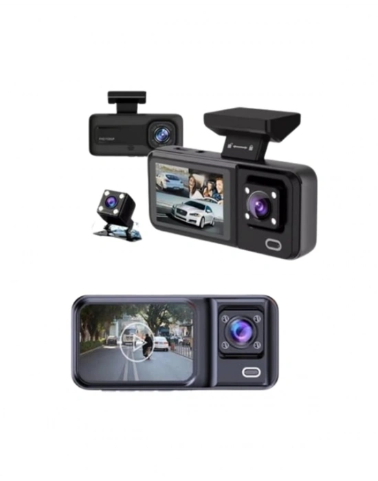 ® Wi-Fi Destekli Araç Kamerası: 2.7” Ekran, 128GB Destek ve IR Gece Görüş