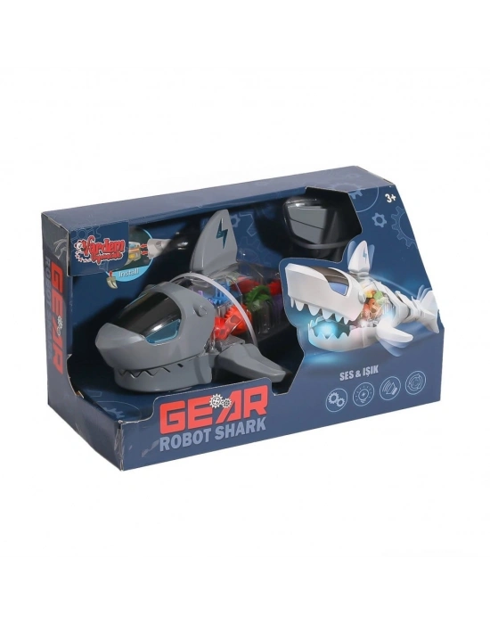 ® WK-S-2A Müzikli ve Işıklı Robot Köpek Balığı -Vardem