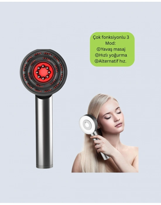 ® XYT0860 MASAJ BAKIM TARAĞI GRİ