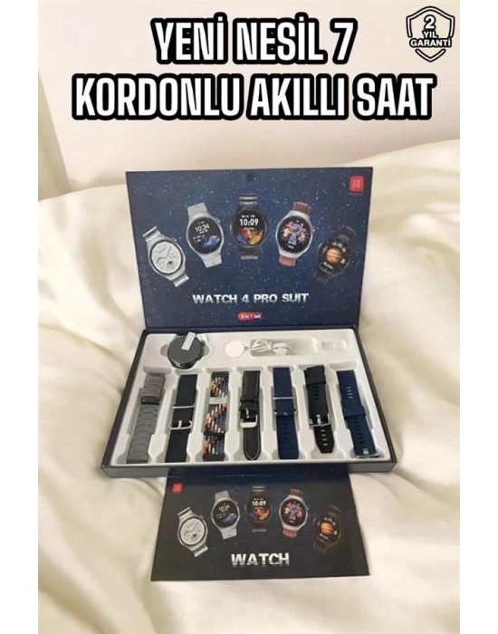 ® Yeni Nesil Akıllı Saat 2024 Model Uyku ve Sağlık Takibi Bluetooth Bağlantılı