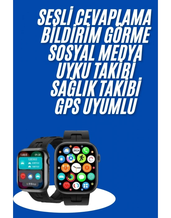 ® Yeni Nesil Akıllı Saat Amoled Ekran Yüksek Çözünürlüklü 41 mm Kasa