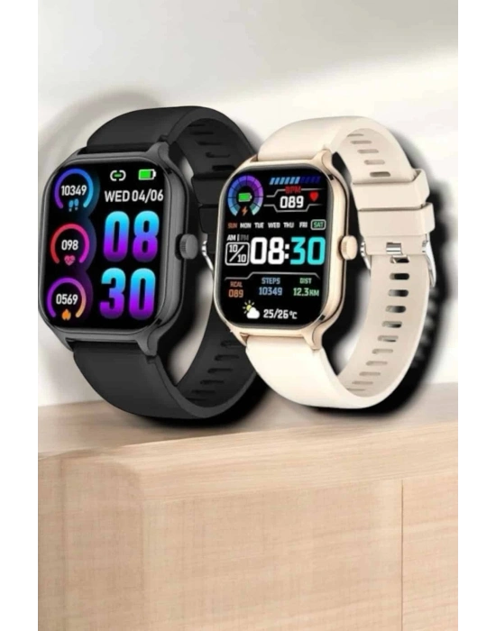 ® Yeni Nesil Akıllı Saat Arama Bildirimleri, Uyku & Kalp Atış Takibi