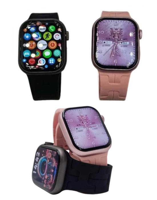 ® Yeni Nesil Akıllı Saat Çağrı Cevaplama Müzik Dinleme Plastik Kordon Mesaj Bildirimleri