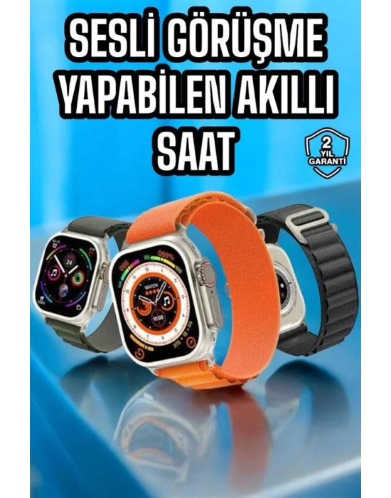 ® Yeni Nesil Akıllı Saat Nabız Ölçer Sağlık Ölçer ve Kalori Ölçer Uyku Takibi NFC Özelliği