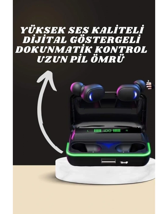 ® Yeni Nesil Akıllı Saat ve Bluetooth Kulaklık Kampanyası Android Ve İOS Uyumlu Uyku ve Sağlık Takibi