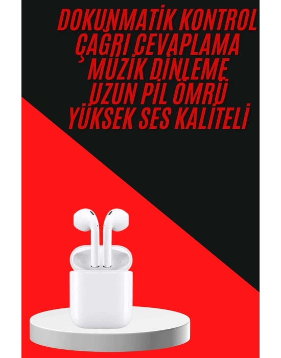 ® Yeni Nesil Akıllı Saat Ve Kulaklık Seti Gümüş Kasa Zarif Tasarım Çok Fonksiyonlu