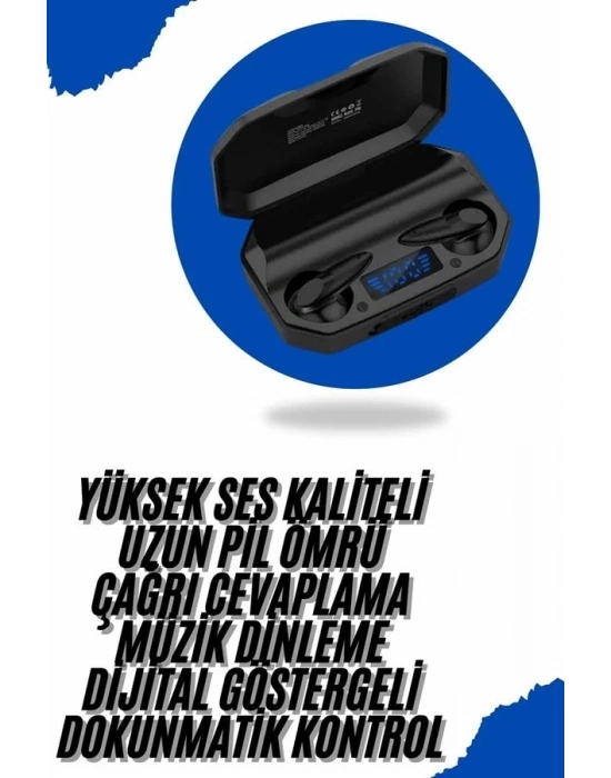 ® Yeni Nesil Android ve İOS Uyumlu Siyah Profesyonel Oyuncu Kulaklığı