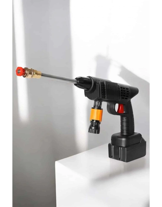 ® Yeni Nesil Araç Yıkama Şarjlı Tabancası Basınçlı Su Hazneli