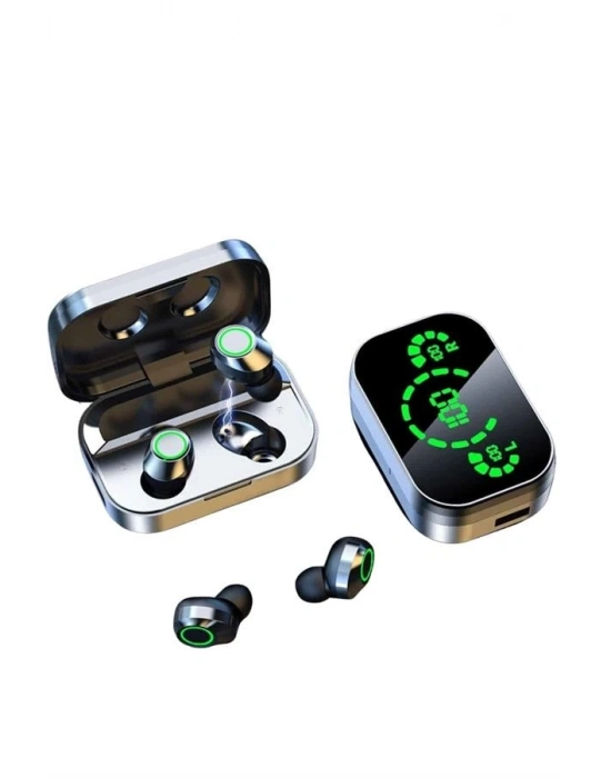 ® Yeni Nesil Bluetooth Kulaklık Çağrı Cevaplayabilen Dijital Göstergeli Powerbankli