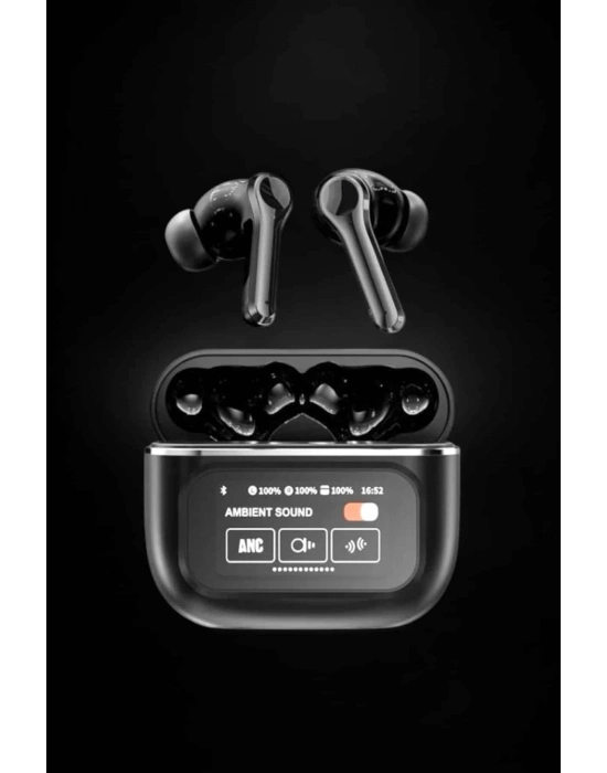 ® Yeni Nesil Bluetooth Kulaklık Ekranlı Yüksek Ses Kaliteli Uzun Şarj Süreli