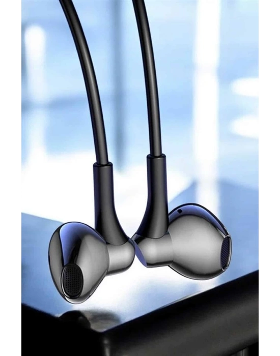 ® Yeni Nesil Bluetooth Kulaklık Kablolu Kulak İçi Dijital Göstergeli