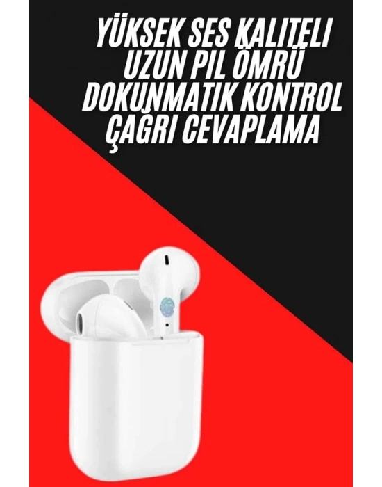 ® Yeni Nesil Çift Mikrofonlu Dokunmatik Kablosuz Bluetooth Kulaklık