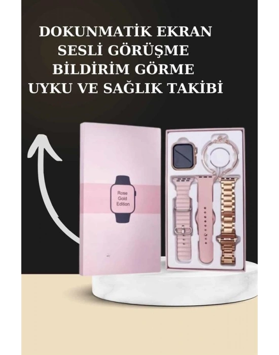 ® Yeni Nesil Kaliteli Akıllı Saat ve Kablosuz Bluetooth Kulaklık  Yüksek Ses Kaliteli