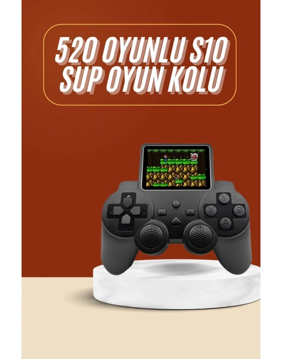 ® Yeni Nesil Mini Atari 520 Retro Oyunlu S10 El Atarisi Video Oyun Konsolu