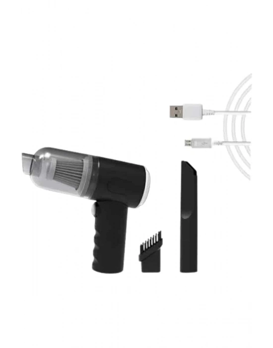 ® Yeni Nesil Mini Vakumlu Araç Süpürgesi El Süpürgesi Şarjlı