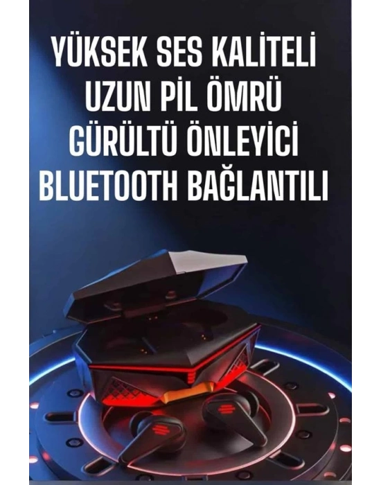 ® Yeni Nesil Oyuncu Kulaklığı Gürültü Önleyici Uzun Pil Ömrü Bluetooth Bağlantılı