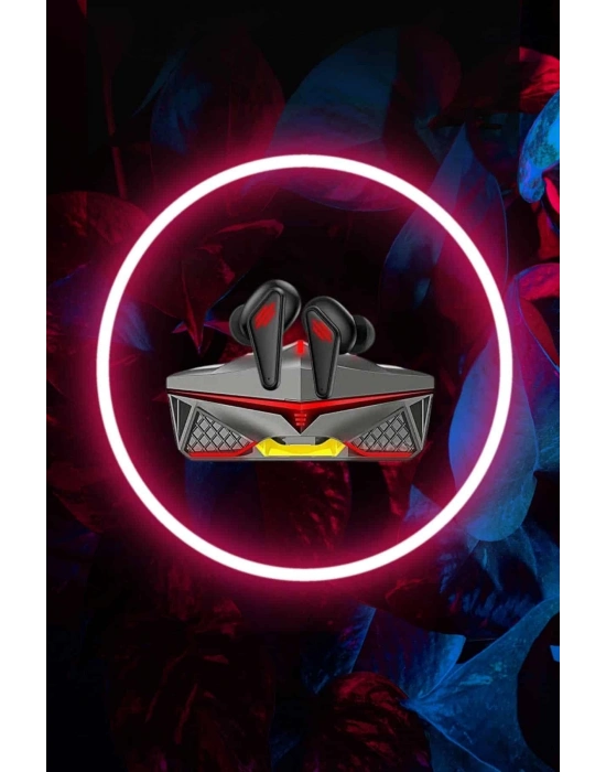 ® Yeni Nesil Pembe Dokunmatik Ekran Akıllı Saat ve Oyuncu Kulaklığı Kablosuz Bluetooth Kulaklık