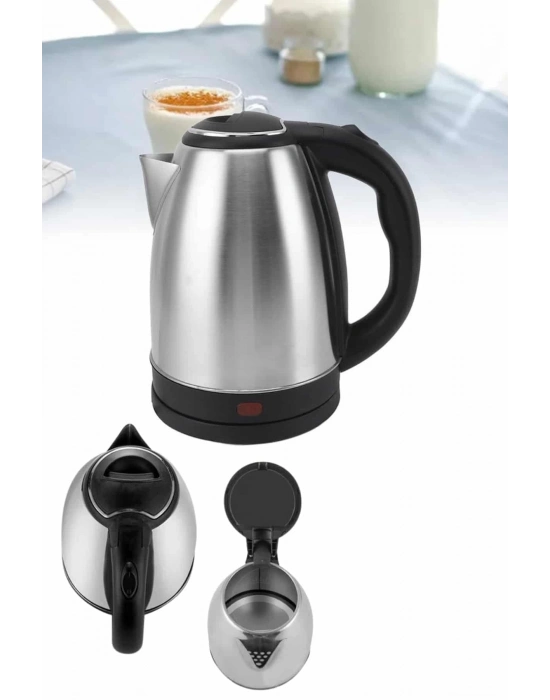 ® Yeni Nesil Saplı Uzun Ömürlü Paslanmaz Çelik Su Isıtıcı Kettle