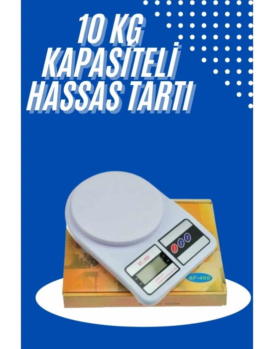 ® Yeni Nesil Taşınabilir Dijital Hassas Mutfak Tartısı Mutfak Terazisi Hassas Ölçüm 10 Kg