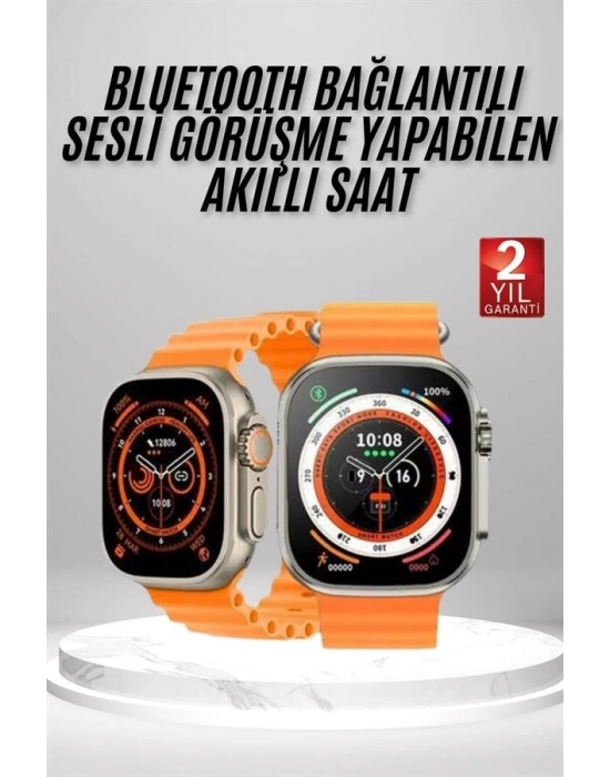 ® Yeni Nesil Ultra Akıllı Saat Adımsayar Uyku Takibi Nabız Sensörü