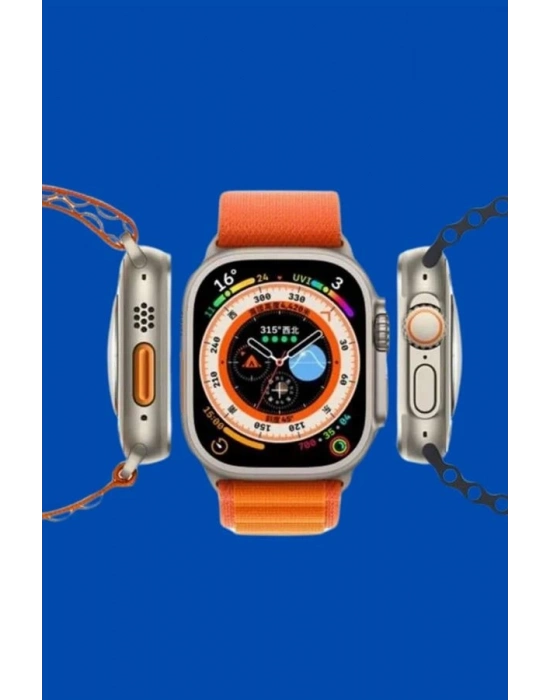 ® Yeni Nesil Ultra Akıllı Saat Adımsayar Uyku Takibi Nabız Sensörü