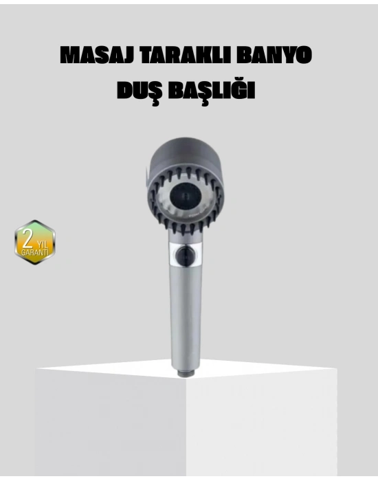 Yüksek Basınçlı Masajlı Duş Başlığı Su Tasarruflu