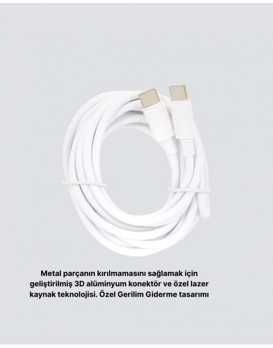 ® Yüksek Hızlı 30W 5.0A Type-C Kablo Şarj