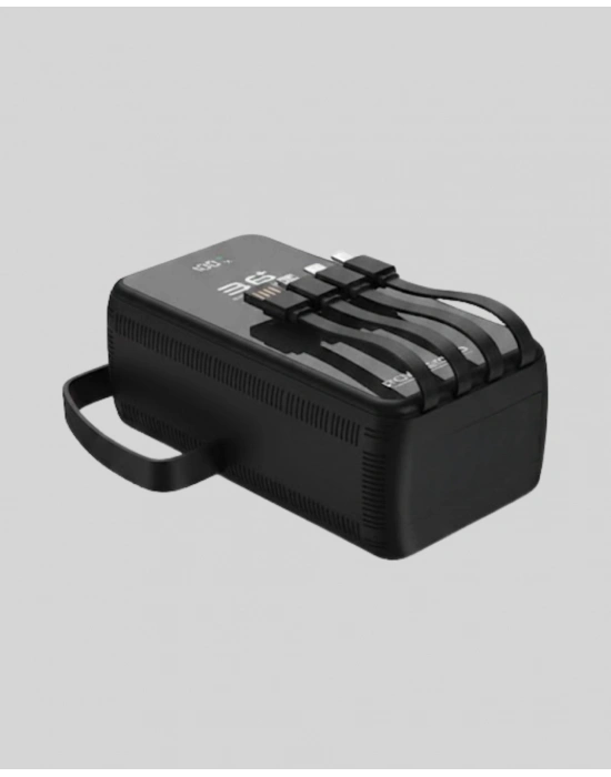 ® Yüksek Kapasiteli Powerbank Hızlı Şarj ve Kablosuz Destekli