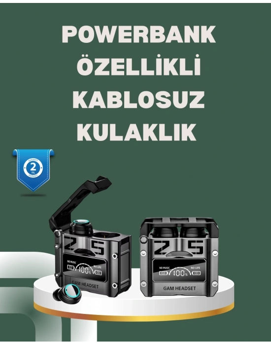 ® Yüksek Ses Kaliteli Kablosuz Bluetooth Kulaklık Suya Dayanıklı