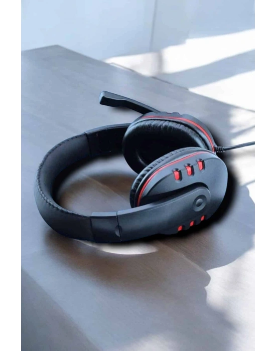 ® Yüksek Ses Kalitesi ve Aktif Gürültü Engelleme Özellikli Kablolu Mikrofonlu Kulaklık