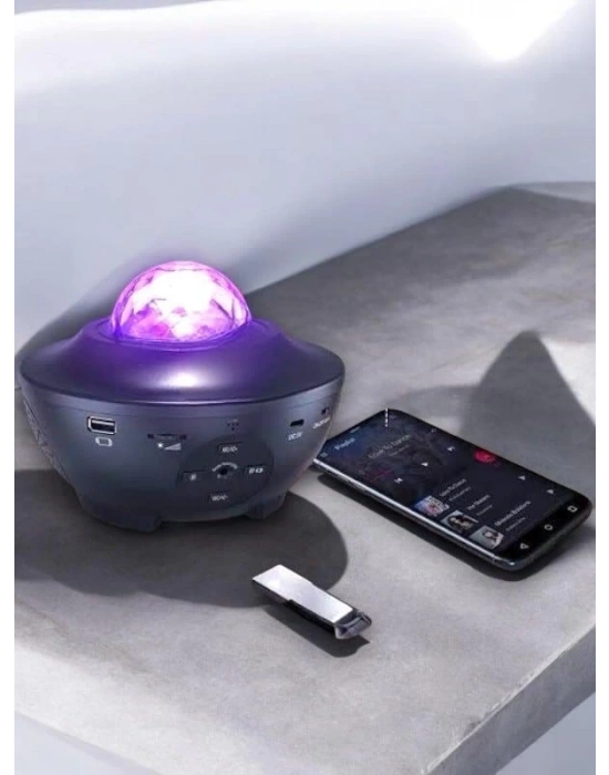 ® YUMURTA GÖRÜNÜMLÜ YILDIZLI PROJEKSİYON