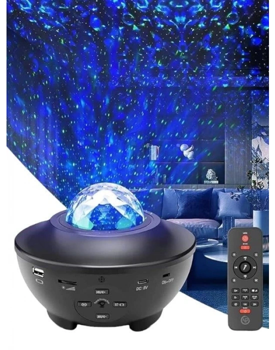 ® YUMURTA GÖRÜNÜMLÜ YILDIZLI PROJEKSİYON